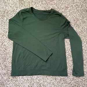 Athleta Green Long Sleeve Top